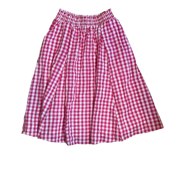 Midi Seersucker Smocked Skirt Set - Picture 7 of 9